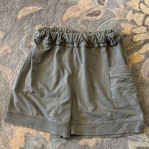 Easel Women's Olive Cargo Shorts
